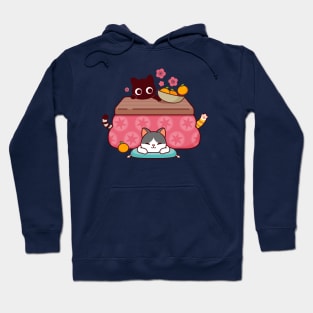 Kotatsu Cats Kawaii Hoodie